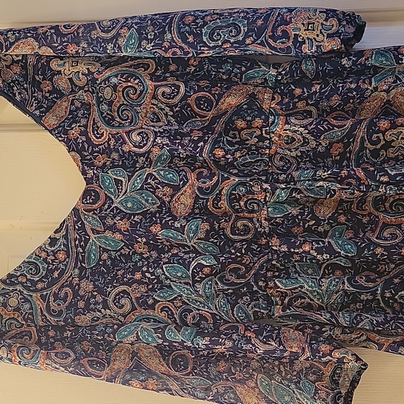 Paisley Spring Dress - Picture 2 of 4